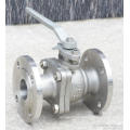 2PC Stainless Steel Flange Full Bore Floating Ball Valve (Q41F)